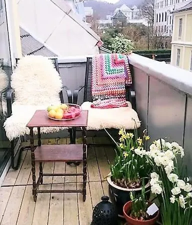 2br With Balconies And Art In Historical Area * Берген